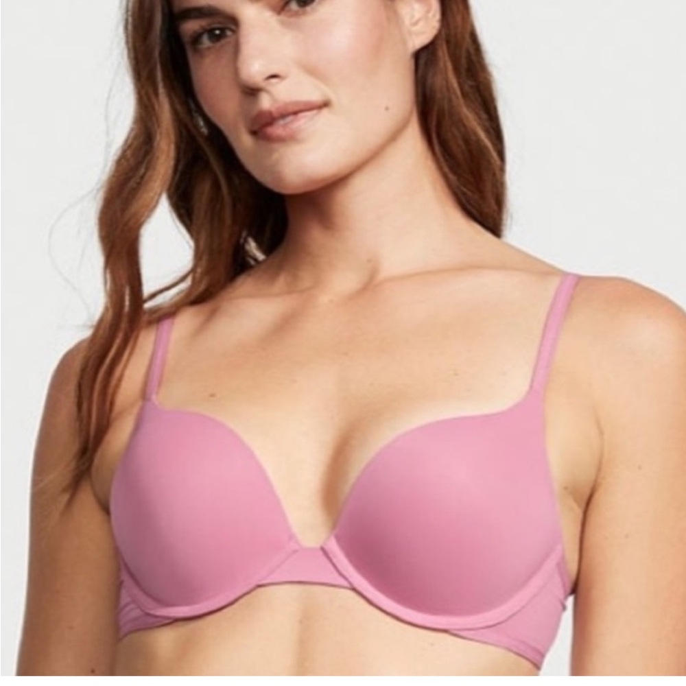 Add 2 Cups Victoria’s Secret Bra Dusky Mauve 34C NWT